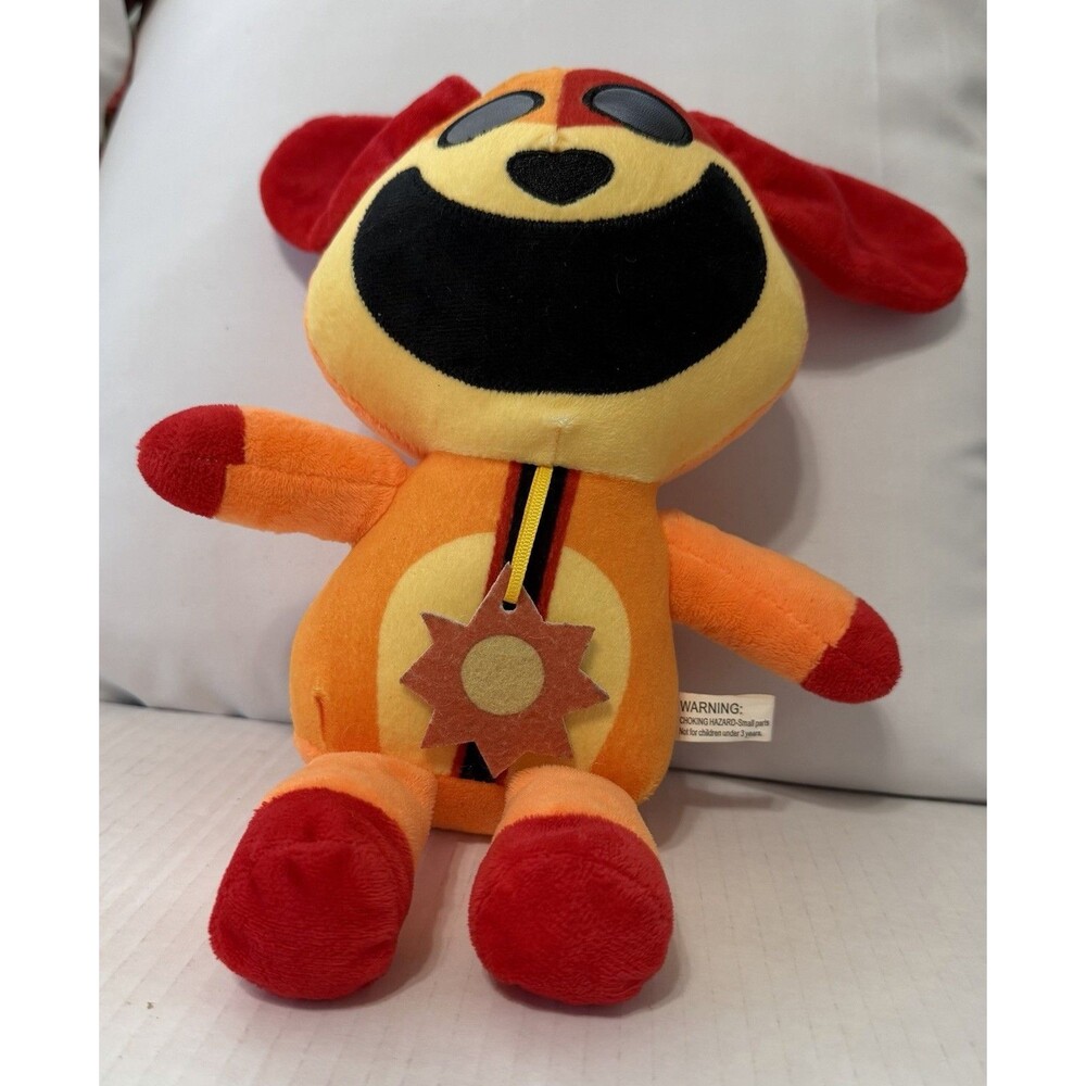 Pokémon Center Darumaka Plush Stuffed Animal Red Yellow Animation Character